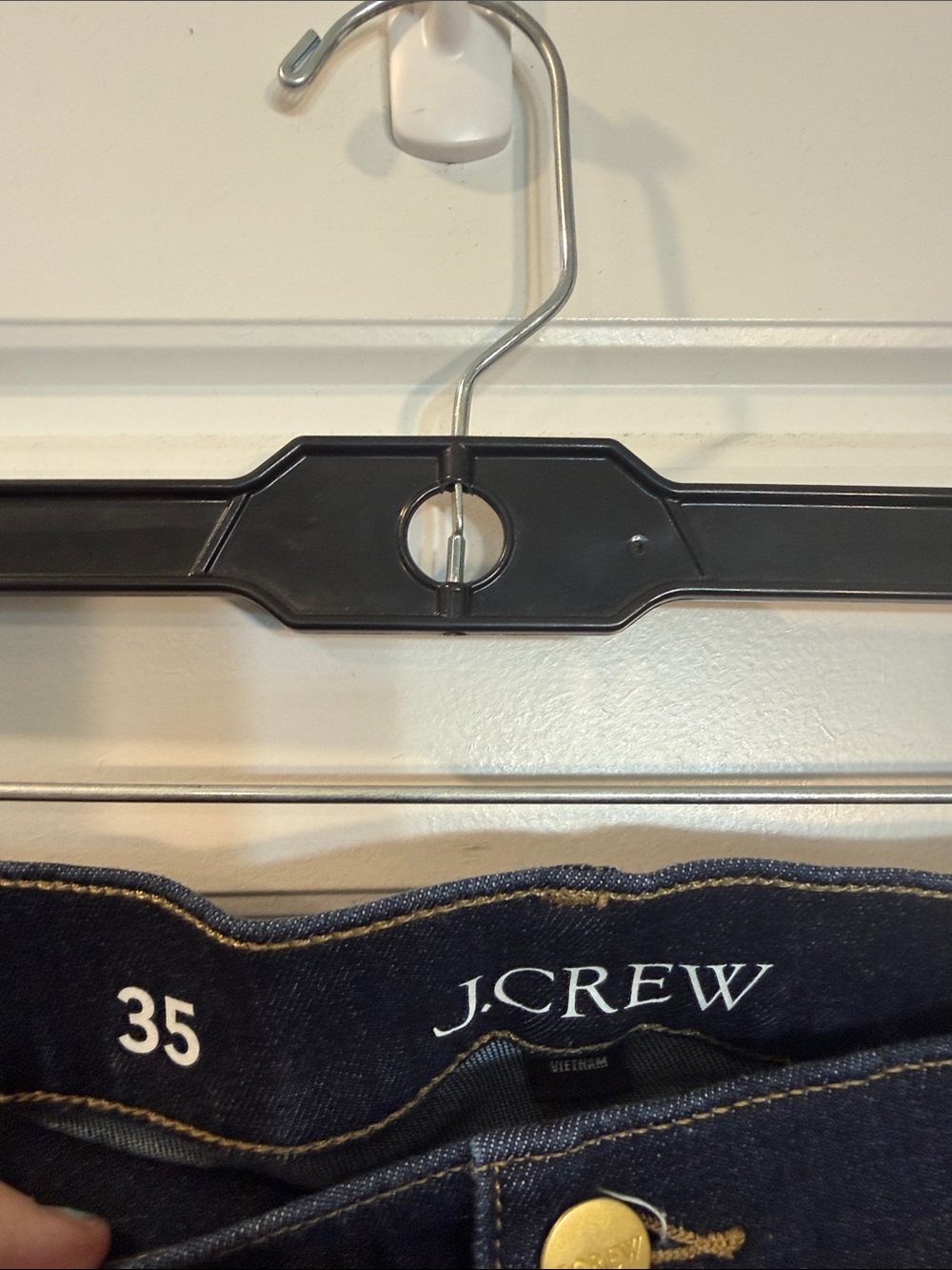 J. Crew '03 Bootcut Jean Womens Blue Classic Timeless Polished Modern 35 - Picture 4 of 9